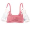 Hands-free Maternity Bra Wire-free Nursing Bra Breast Pump Front-opening Bra