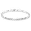 KRKCCO Tennis Bracelet Women Width 2 3 4 5mm Zirconia K14 Gold Plating Surgical Stainless Steel CZ Diamond Mens Metal Allergy Friendly Sparkling Shiny