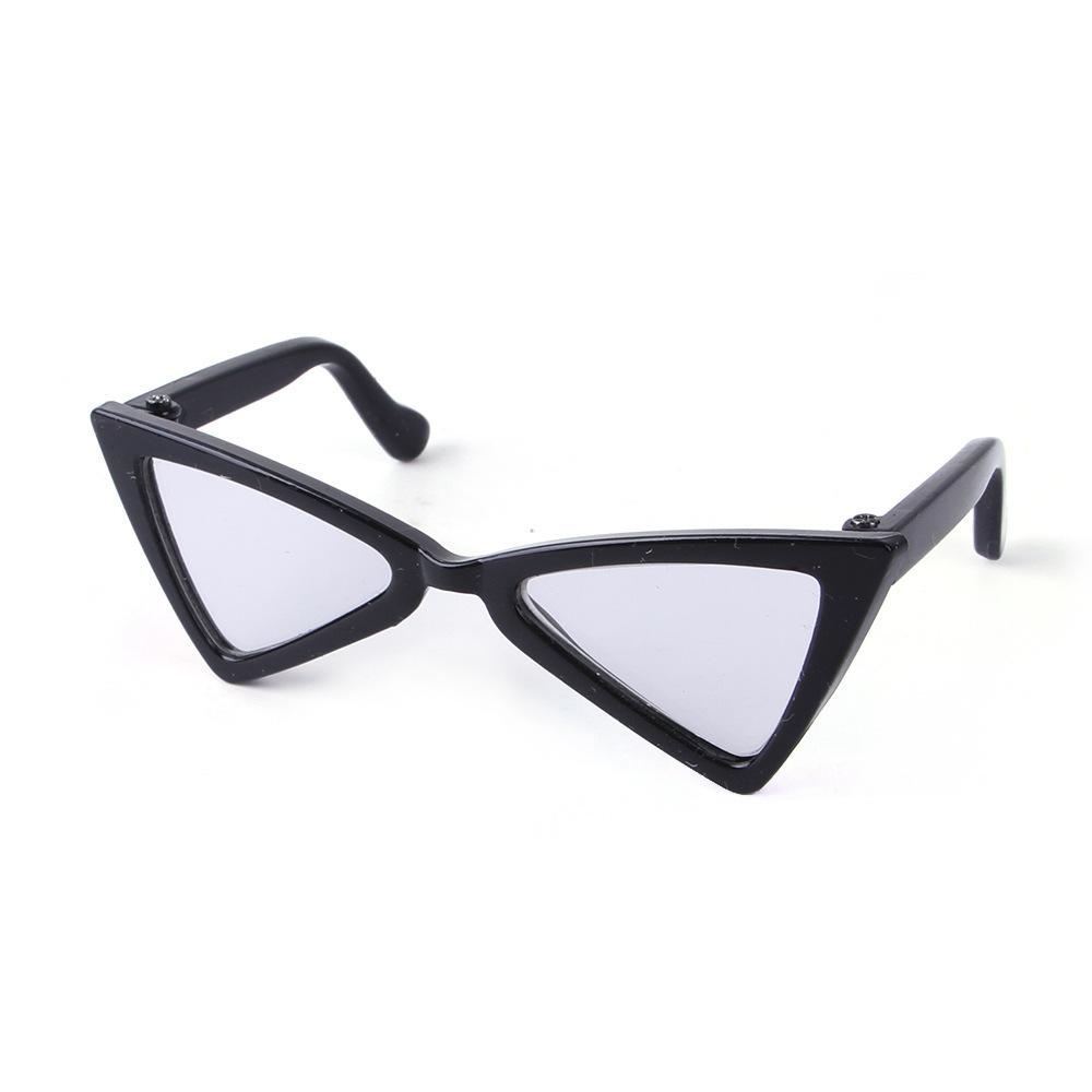 Vintage Triangular Pet Cat Sunglasses Pet Products for Small Dogs Kitten Puppy Cat Accessories Reflection Eyewear Glasses