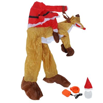 Christmas Santa Claus Cartoon Inflatable Costume for Halloween Festivals Party DecorationSanta