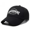 Unisex Cotton Baseball Cap With Embroidered Letters - Short Brim Sun Hat Outdoor Casual Wear