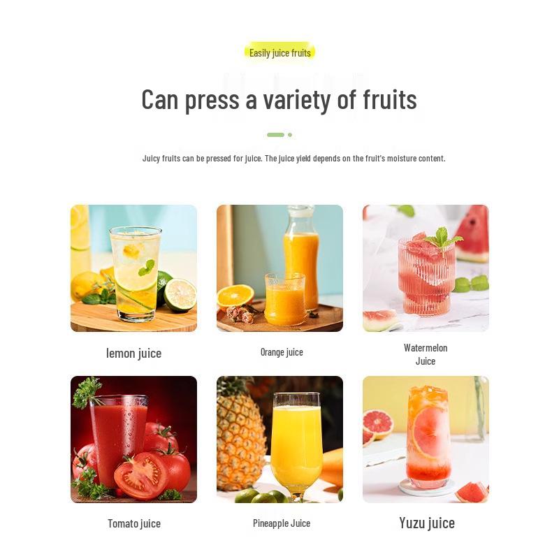 Descuento para Nuevos Clientes de 5 Yuanes: Exprimidor de Limón Manual Portátil para Uso Multifuncional
