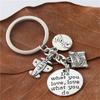 Metal No Matter Where Earth Airplane Keychains Travel Keyring Key Ring No Matter Where Pendant