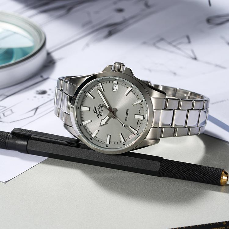 CASIO Men EDIFICE Blue Watch EFV-100D