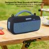 Silicone Cover Case with Shoulder Strap Protective Skin Sleeve Portable Speaker Case for Bose SoundLink Max Speaker