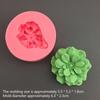 1Pieces Lovely Flower Silicone Soap Mold 3D Handmade Cake Fondant Decorating Mould Tools Outdoor Tableware