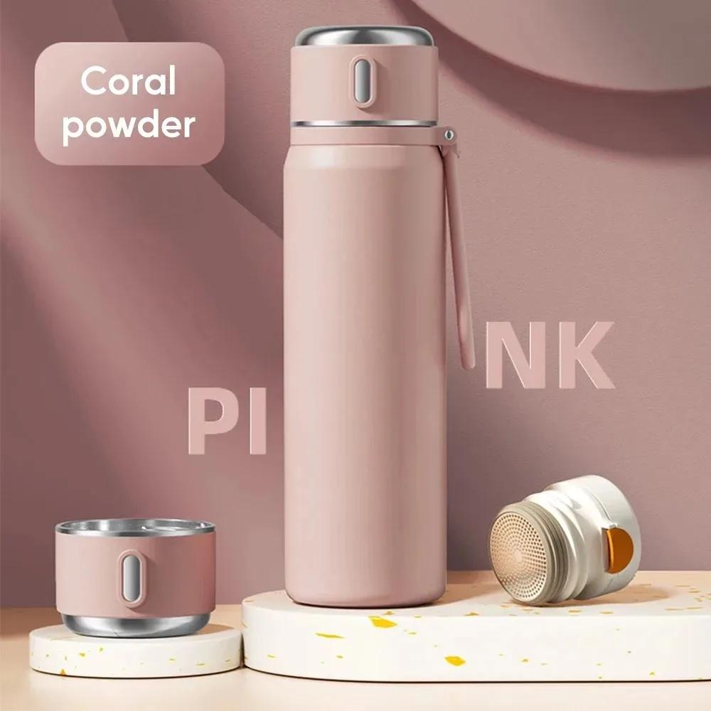 Термос 550 мл из нержавеющей стали термокружка для воды сохраняет холод и тепло термокружка термокружка подарок для девочек 550ML