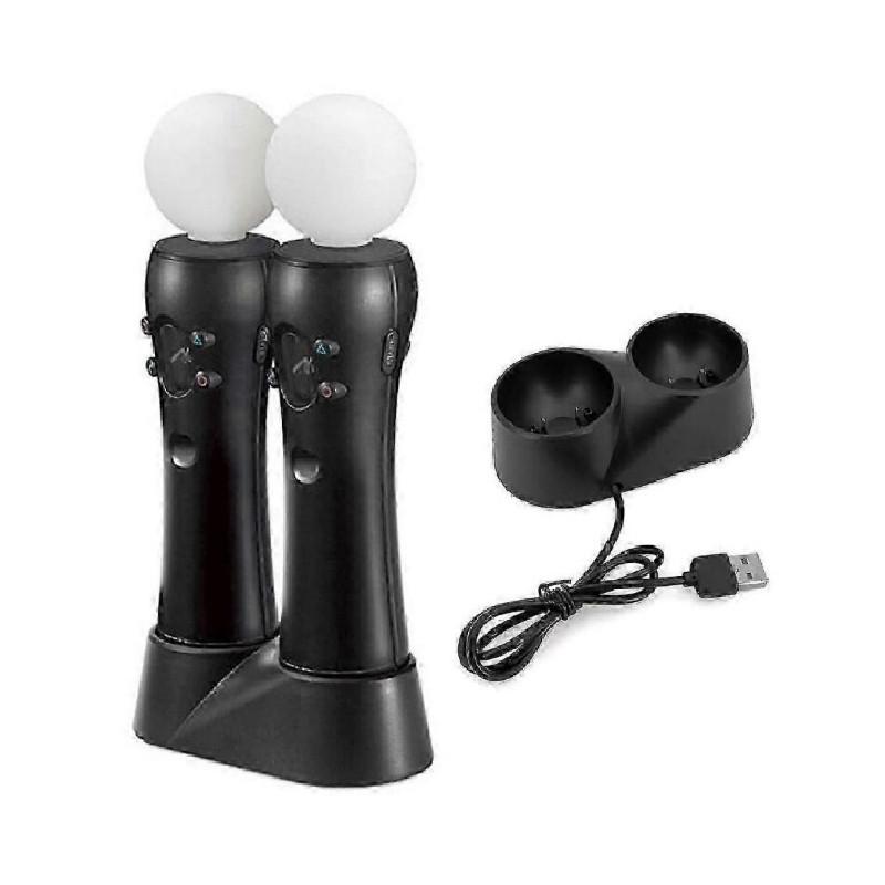 Ps4 Move Vr Motion Controllers Handle Seat Charger With Vibration Feedback Tool