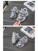 Children's Cartoon Fleece-Lined Sports Shoes, Soft Sole, New for 2025 Autumn/Winter, Unisex Casual Running Sneakers.