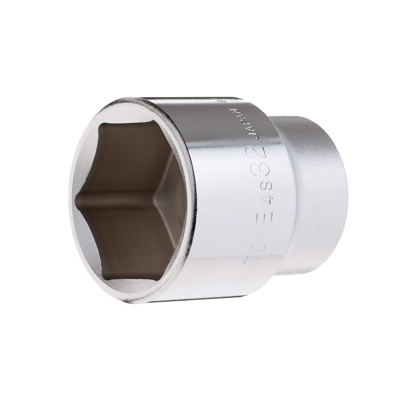 TONE Socket (Hexagonal) 4S-32, Drive Size 12.7mm (1/2"), Wrench Size 32mm