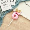 Cute Bowknot Birthday Number Candle Boys Gilrs 0-9 Number Cake Decor Digital Candles Topper Cupcake Party Decoration Supplies