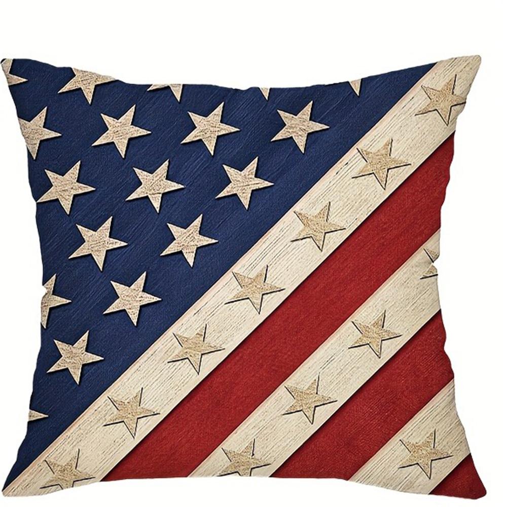 Patriotisch Amerikanisch - Themen KissenbezügeWohnzimmer Sofakissenbezug, weich und bequem, Schlafzimmer Raumdekoration