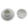 2pcs Vent Cap White Plastic Roof Cover for Trailer Camper 1" to 2 3/8