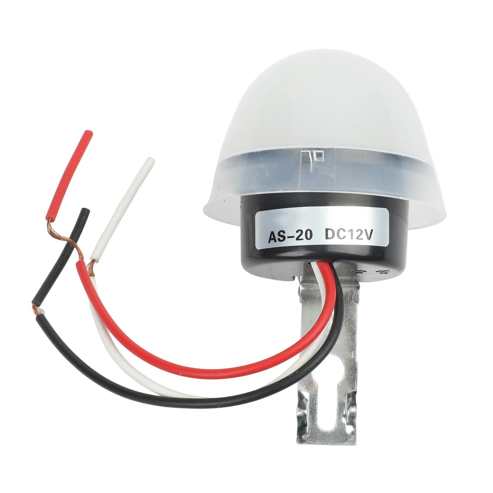 Photocell Sensor Dusk To Dawn Sensor Street Light Switch AS-20 (12V)