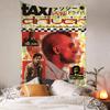 Crime Thriller Movies Taxi Driver Printed Large Wall Tapestry Hippie Wall Hanging Bohemian Wall Tapestries Mandala Home Decor