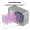 PULUZ Action Kamera UV-Objektivfilter für GoPro HERO12 Schwarz /11 Schwarz /11 Schwarz Mini /10 Schwarz /9 Schwarz