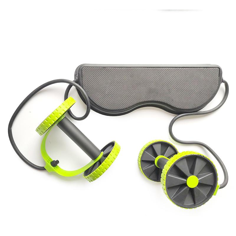 Rodillo para abdominales, equipo multifuncional para ejercicios de brazos, cintura y piernas, rueda para abdominales.