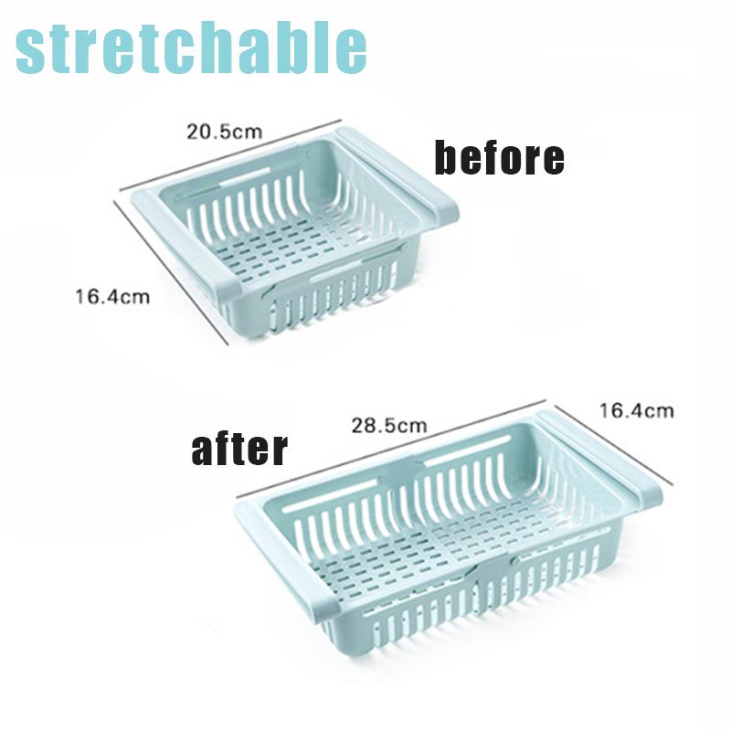 Fridge Organizer Storage Box Refrigerator Drawer Plastic Storage Container Shelf Fruit Egg Food Storage Box Kitchen Accessories