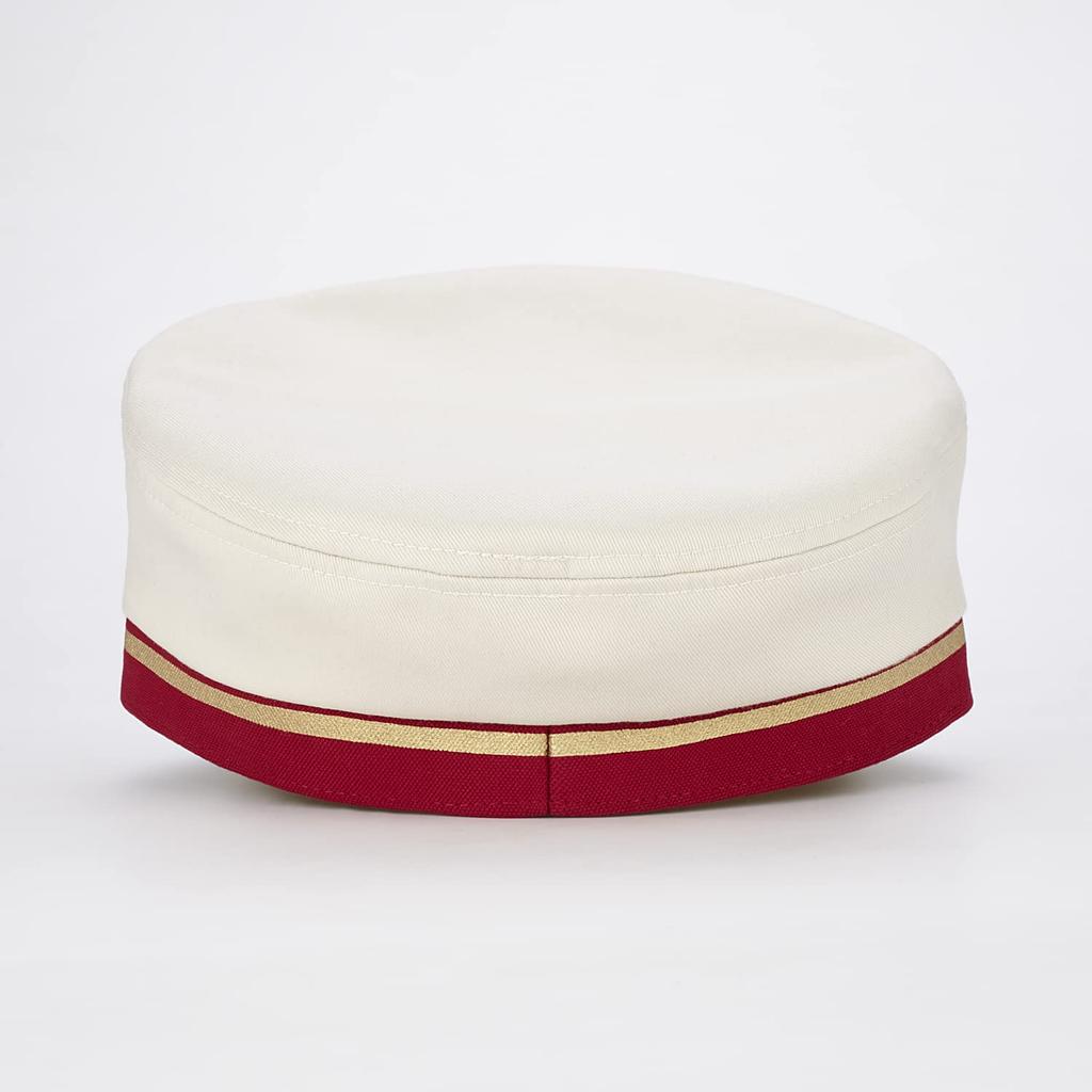 Kids' White Railway Worker Hat (Driver, Conductor, Station Staff)