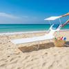 Face Down Tanning Chair Foldable Design Face Down Tanning Lounger Padded Sunbathing Chair Breathable Textile for Beach Goers