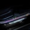 Car Door Sill Protector with Bling Rhinestones 2PCS Car Door Edge Guard Door Sill Scuff Cover Protectors Anti-Scratch Strip Sticker Car Door Bumper