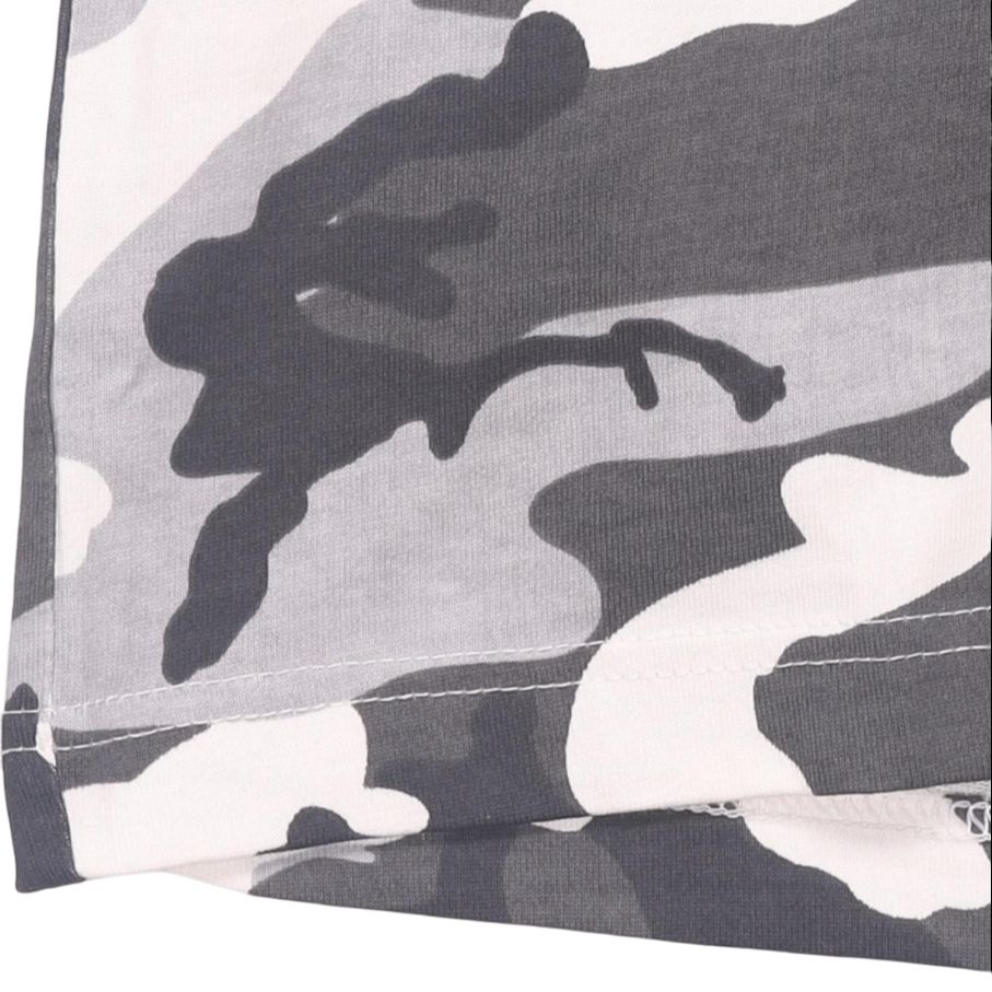 Nike Embroidered Camo Print Short Sleeve T-Shirt Men Tops Light-Grey DN1261-133