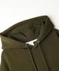 Plain Essential Hoodie Dark Khaki Kjhd2674