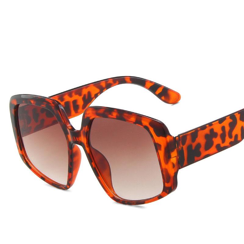 European American Style Sun glasses Man Woman Big Frame UV Protection Women Sunglasses High Quality Female Sunglass