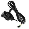 Black Scooter Thumb Throttle 12V-99V Thumb Throttle  Electric Scooter Accessory