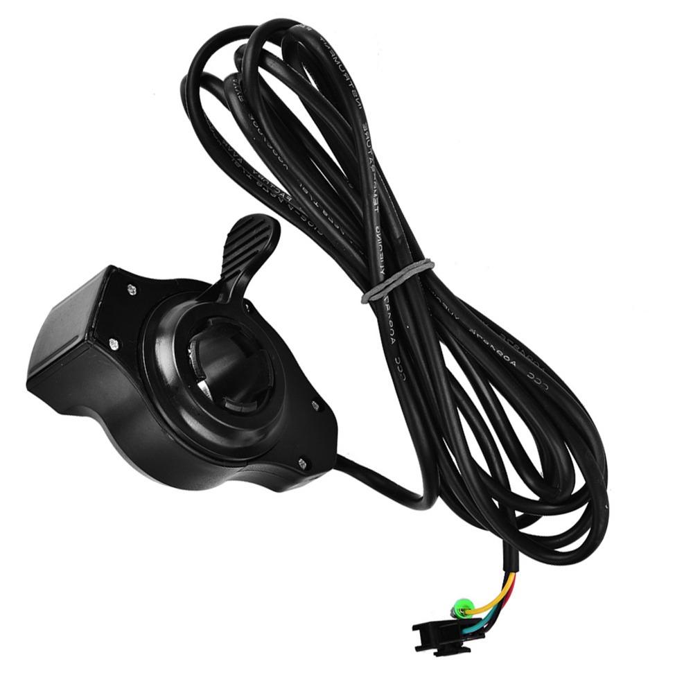 Black Scooter Thumb Throttle 12V-99V Thumb Throttle  Electric Scooter Accessory