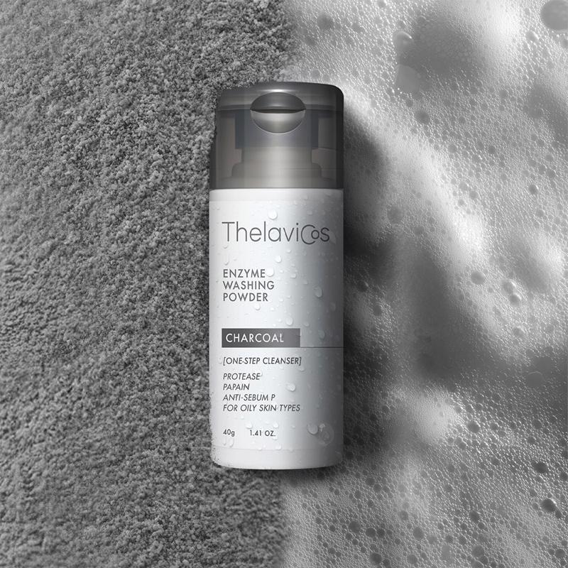 Thelavicos Aktivkohle-Enzym-Waschpulver 40g
