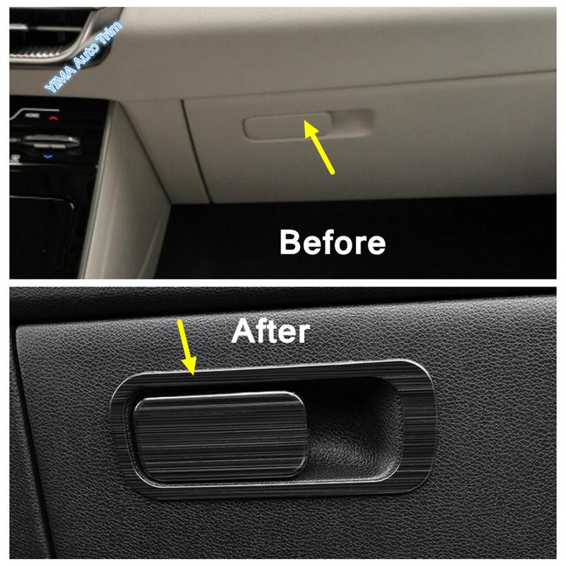 Inner Door Handle Catch Cover Trim erting Decal Panel Car Accessories Stainless Steel Fit For KIA Optima / K5 GT -