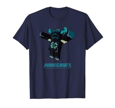 Minecraft Skulk Shriekers Hostile Mob Warden Attacking T-Shirt