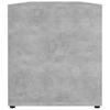 TV Stand Concrete Grey 120 x 34 x 37 cm Particleboard