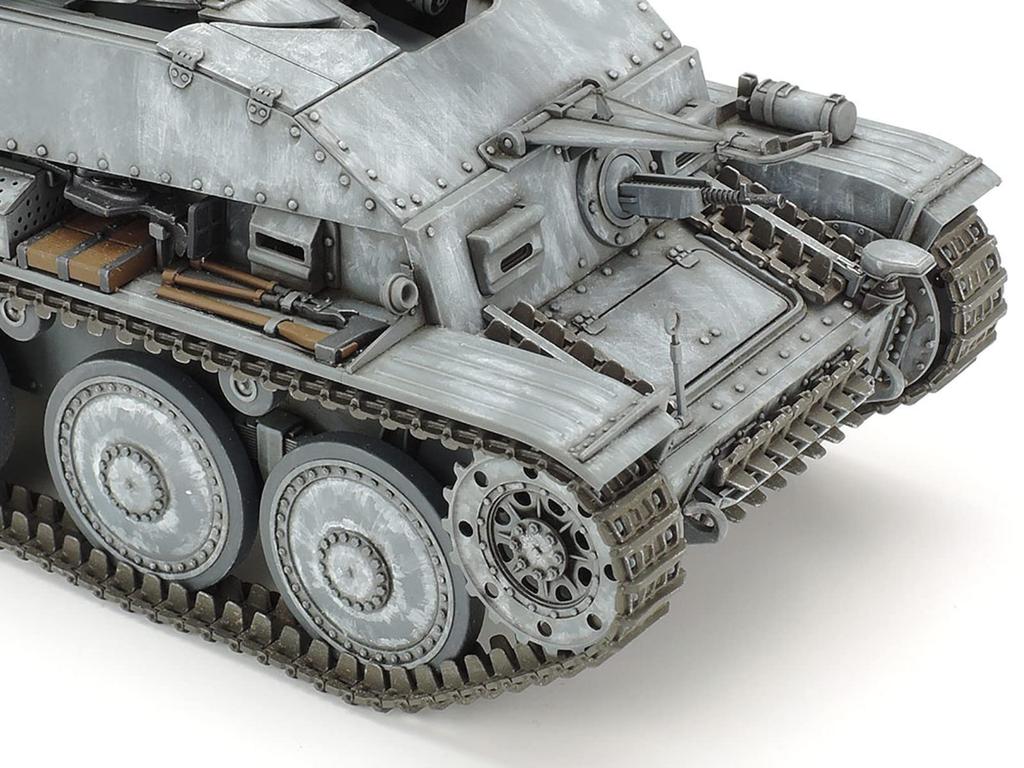 Tamiya 1/35 Military Miniature Series No. 248 German Army Marder III 7.62cm Pak 36 Self-Propelled Anti-Tank Gun Plastic Model Kit 35248