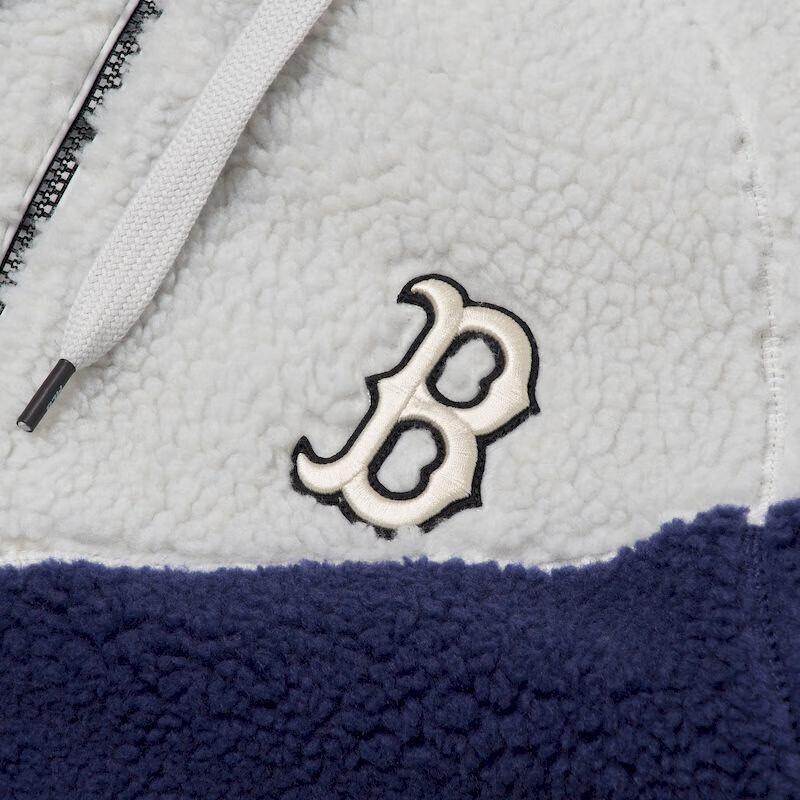 New MLB Velvet Jackets Unisex Blue Gray 3AJPF3616-43NYL