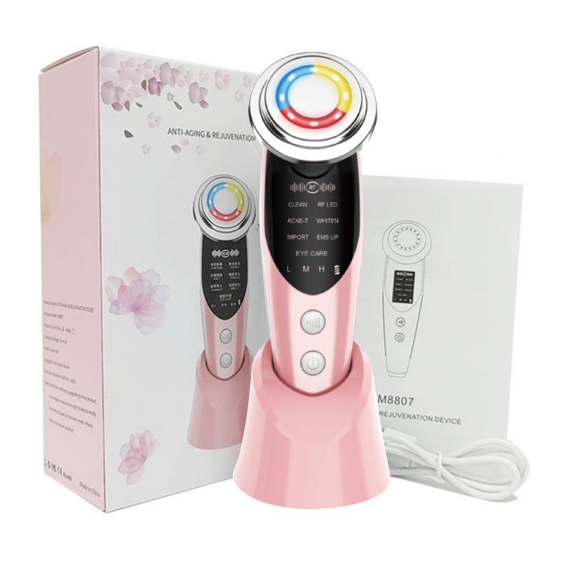 Electronic Beauty Instrument Household Facial Temperature Lifting Pore Cleaner Face Washing Cleansing Introducer