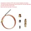 Universal Snap Fit Thermocouple: 24in 600mm Pilot Burner Replacement for Robertshaw 1980-024 1980-036 Thermostat Control - Easy Installation