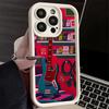 Phone Case for iPhone 17 Air 16E 15 16 Pro Max Guitar Retro Rock Music Cover 14 Plus 13 12 Mini Soft Shell Silicone Fundas