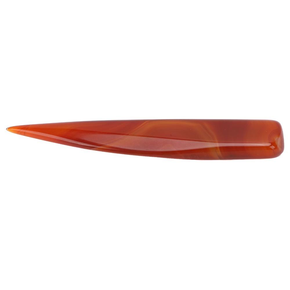 Glossy Finish Agate Burnisher Agate Material Craft Polishing Tool Copper Polishing 8cm