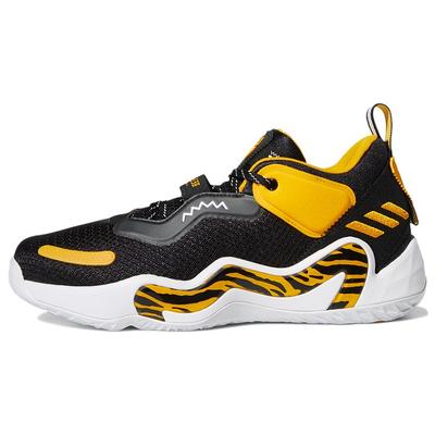 Bel-Air Athletics x D.O.N. Ausgabe #3 GCA Wide The Jersey Herren-Sneaker Schwarz Core-Black Team-Collegiate-Gold GV7275