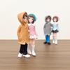 PVC Handle Couple Figurine Doll - Girls Style Micro Landscape Ornament