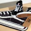 Vans Sk8 Tela Scamosciato Classico Resistente Leggero High-Top Scarpe da Skateboard Sneakers Unisex Nere VN000D5IB8C(S-BOX)