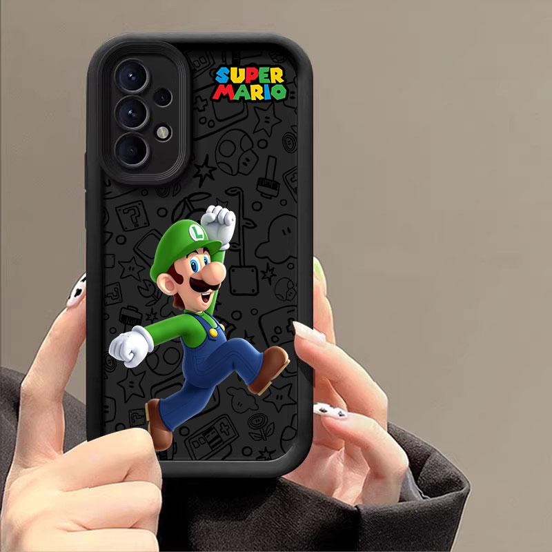 Super-Bros Case For Samsung Galaxy A55 5G Case A35 A13 A54 A53 A52 A34 A33 A32 A21S A14 A23 A24 A12 A51 A71 Phone Cover M-Marios