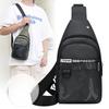Men's and Women's Diagonal Bag Casual Korean Version of The Backpack Oxford Cloth High Capacity Fashion Backpack Shoulder Bag On The Chest.