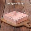 Rousong Xiaobei Pastry Box: Oil-Proof Takeout Container for Desserts, Snow Mei Niang, Puffs, and Cake Rolls.