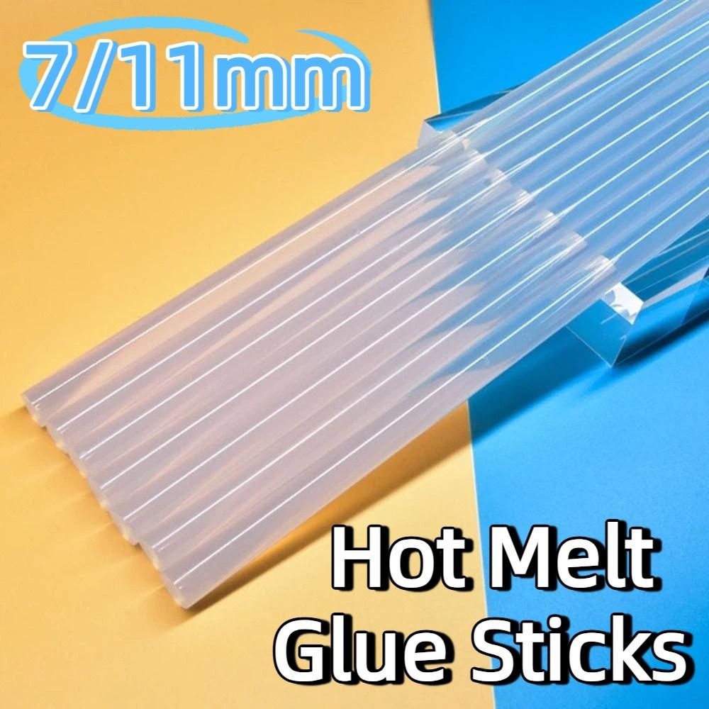 Mini Size Transparent Glue Sticks Clear Adhesive Glue Sticks  DIY Art Craft