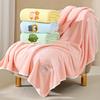 Baby Bath Towel Super Soft Absorbent Bath Fast-Drying Towel Cartoon Embroidery Blanket Coral Fleece Thickened