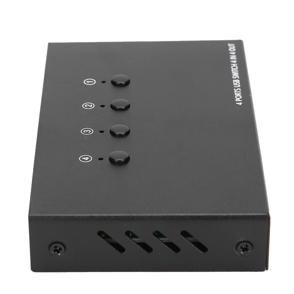 USB Switcher Printting Sharer Keyboard and Mouse Computer Supplies 4 Imports 4 Exports