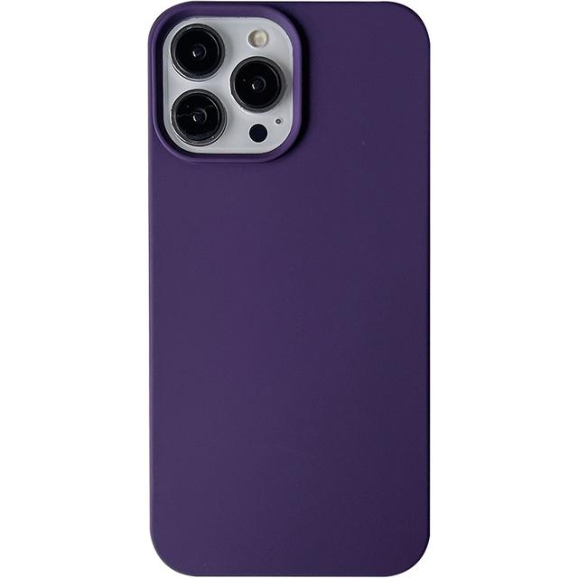 

Мягкий силиконовый противоударный чехол-конфета для Iphone 13 14 11 12 Pro Max 14promax Tpu Phone Cover Capa for iphone14 (6.1 ) фиолетовый